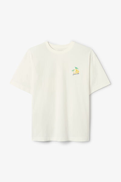 Tee shirt imprim&eacute; devant dos cocktail