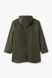 Parka longue waterproof &agrave; capuche