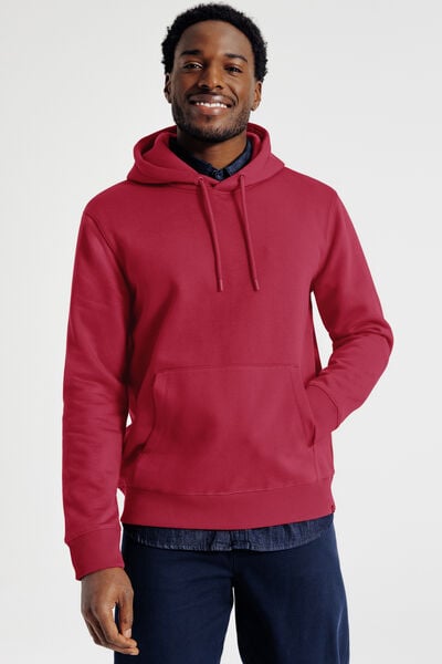 Sweat &agrave; capuche uni