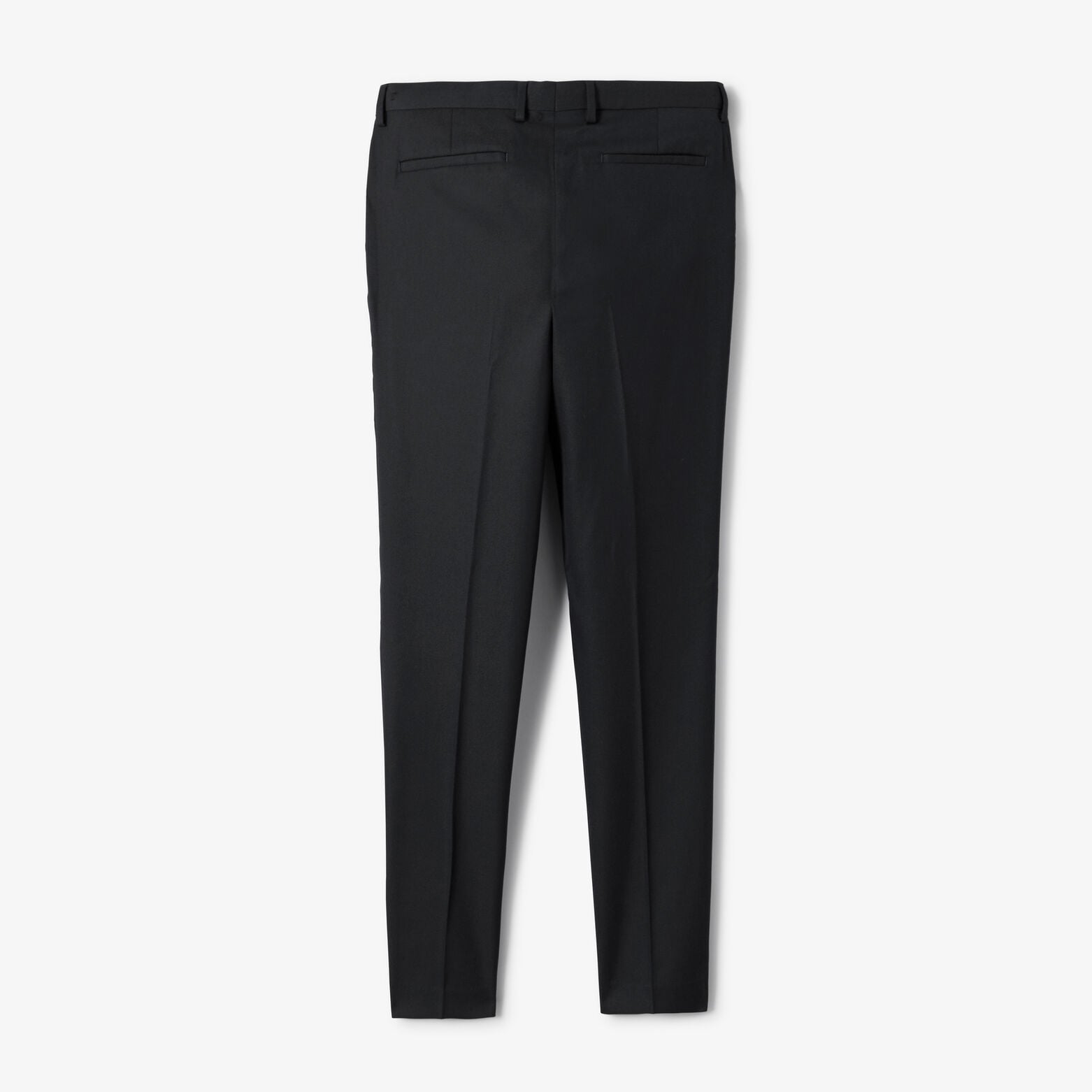 Slim fit effen kostuumbroek  