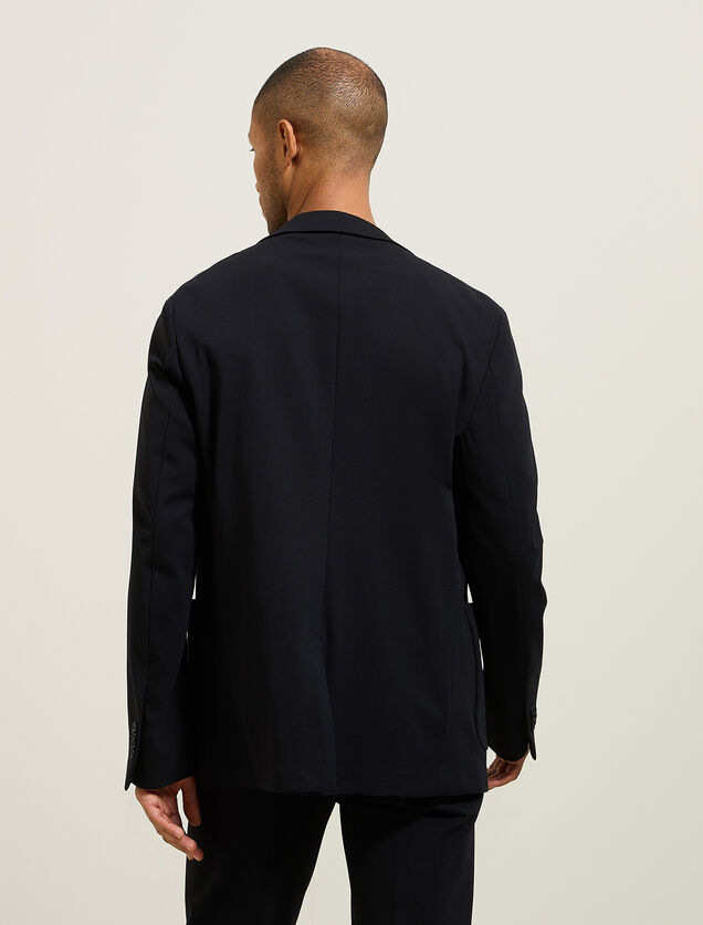 Veste de costume slim en maille