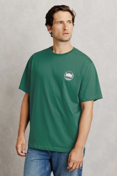 Tee shirt imprim&eacute; et brod&eacute; licence 24H le Mans