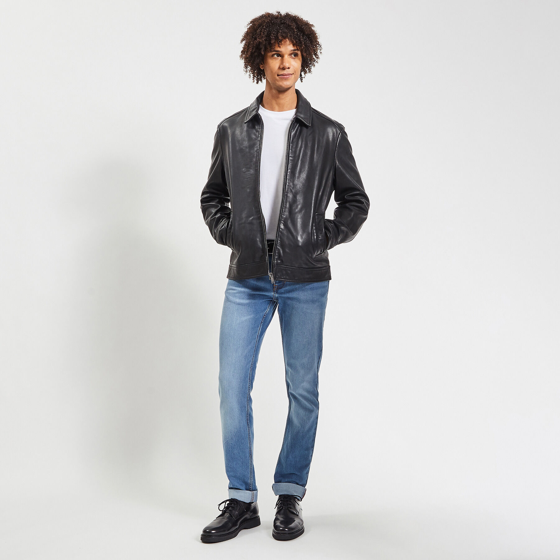 Veste cuir homme jules 2025