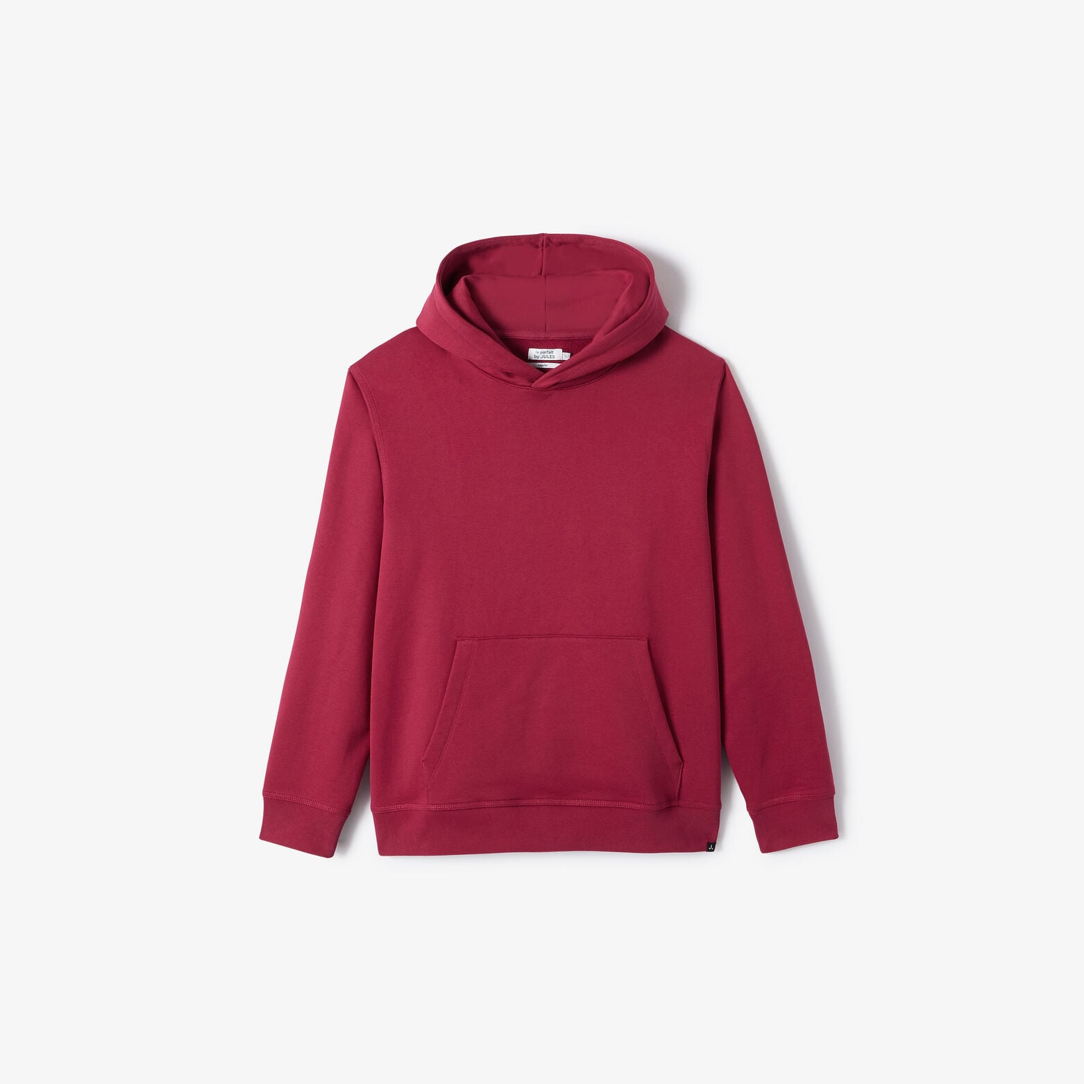 Sweat &agrave; capuche uni "le parfait by JULES"