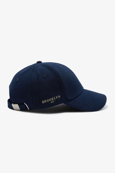 Casquette flanelle unie