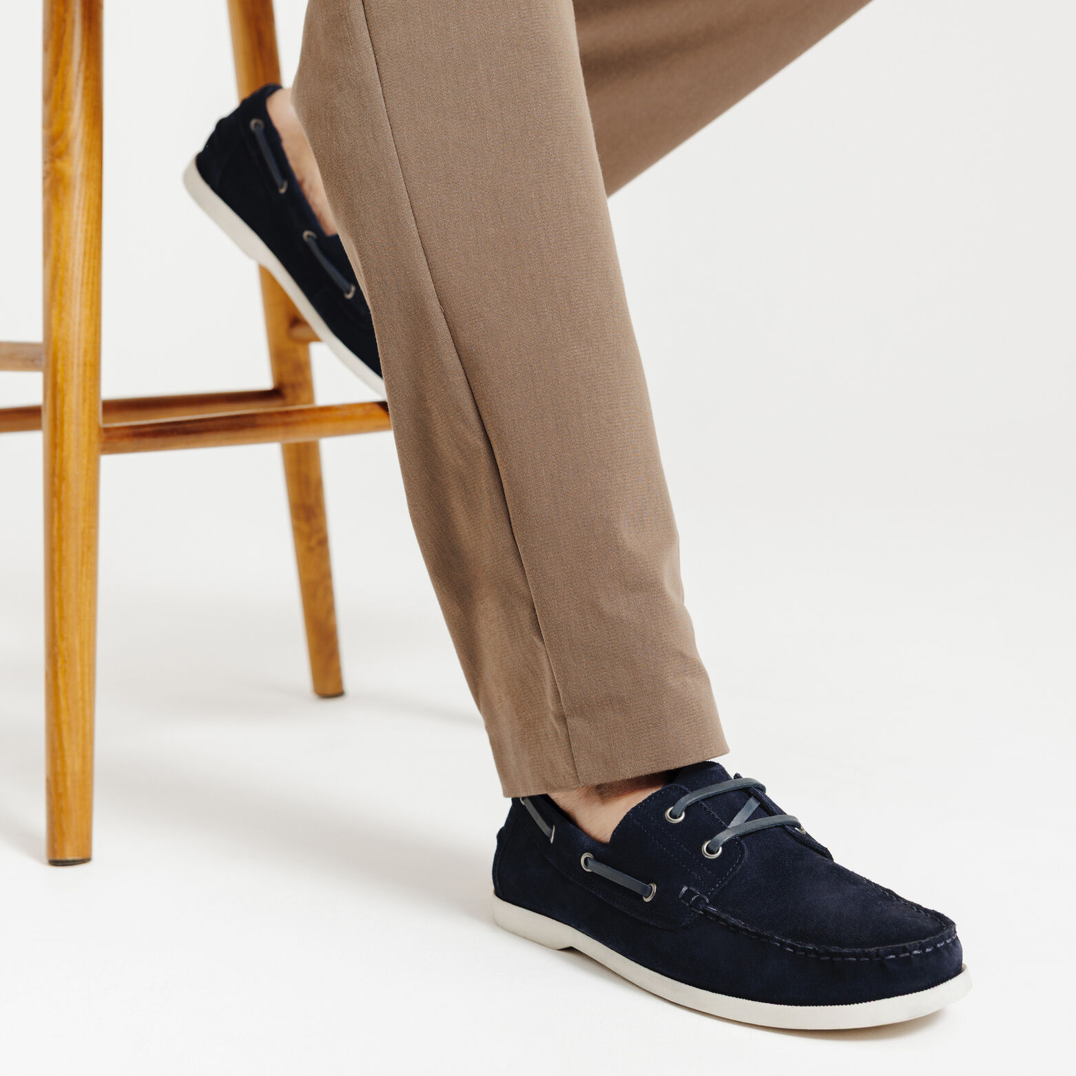 Mocassins bateau en cuir