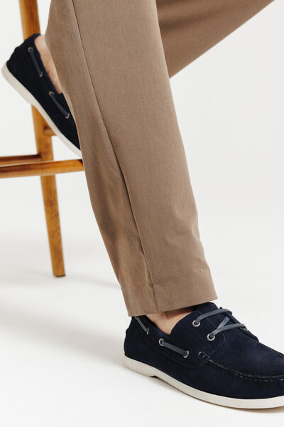 Mocassins bateau en cuir