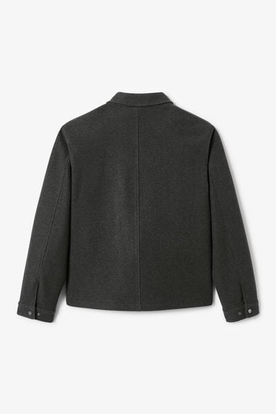 Blouson col chemise pressionn&eacute;