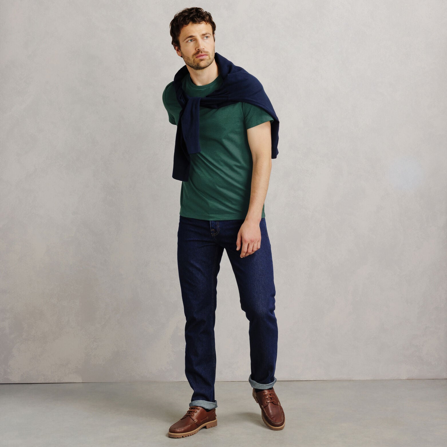 Tee shirt col rond en coton