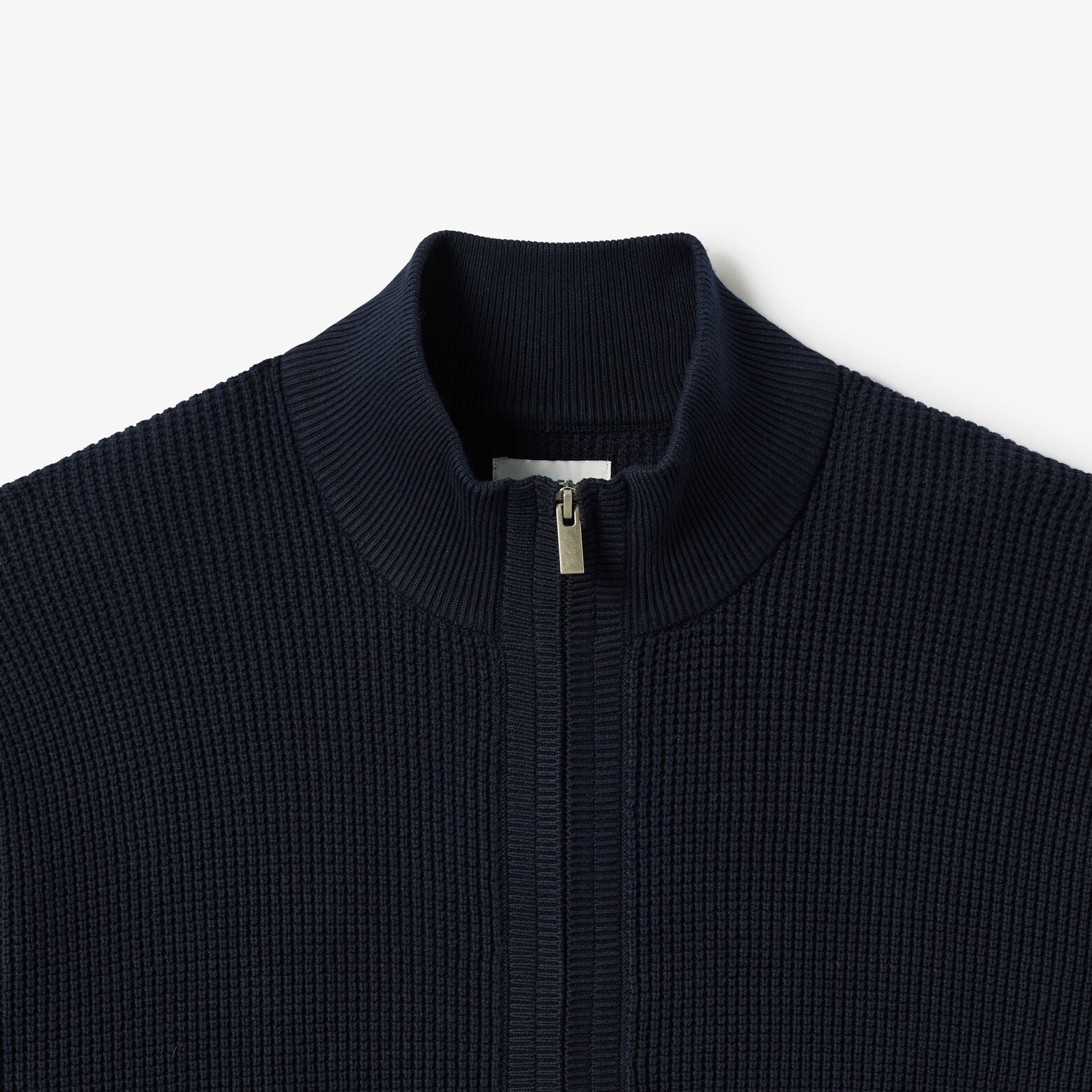 Gilet zipp&eacute; col montant