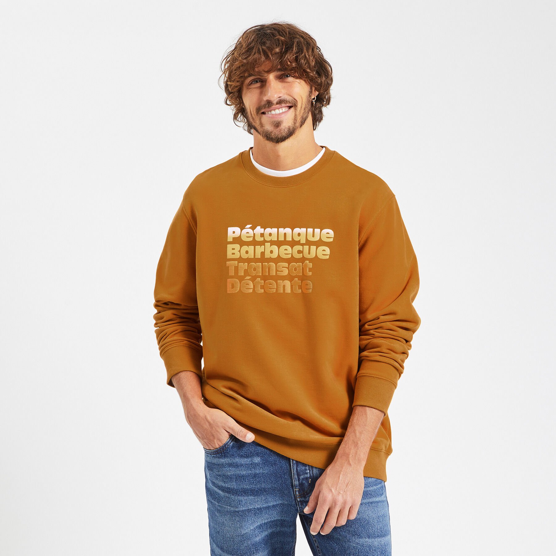 Sweat marron deals