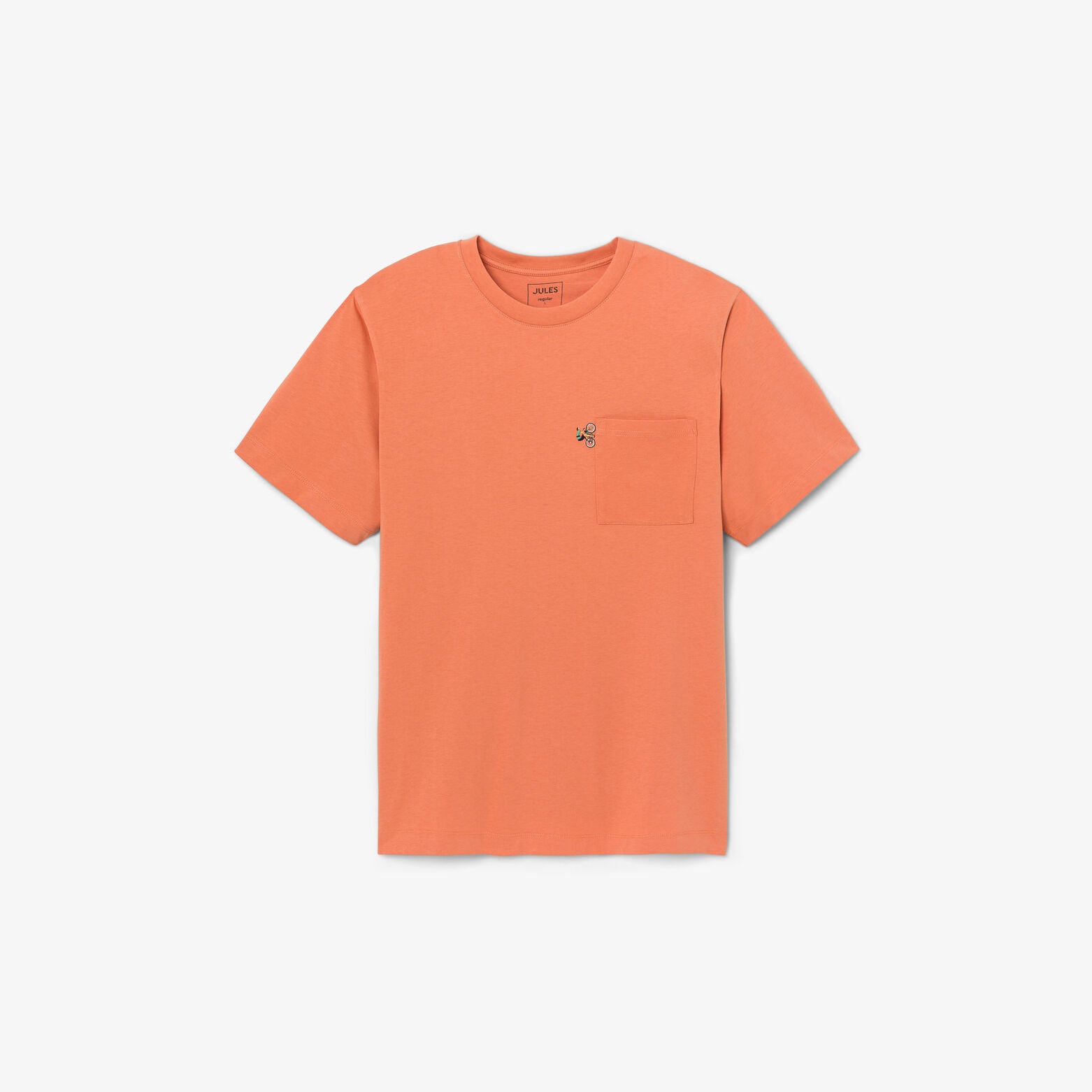Tee shirt brod&eacute; col rond