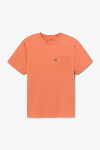 Tee shirt brod&eacute; col rond