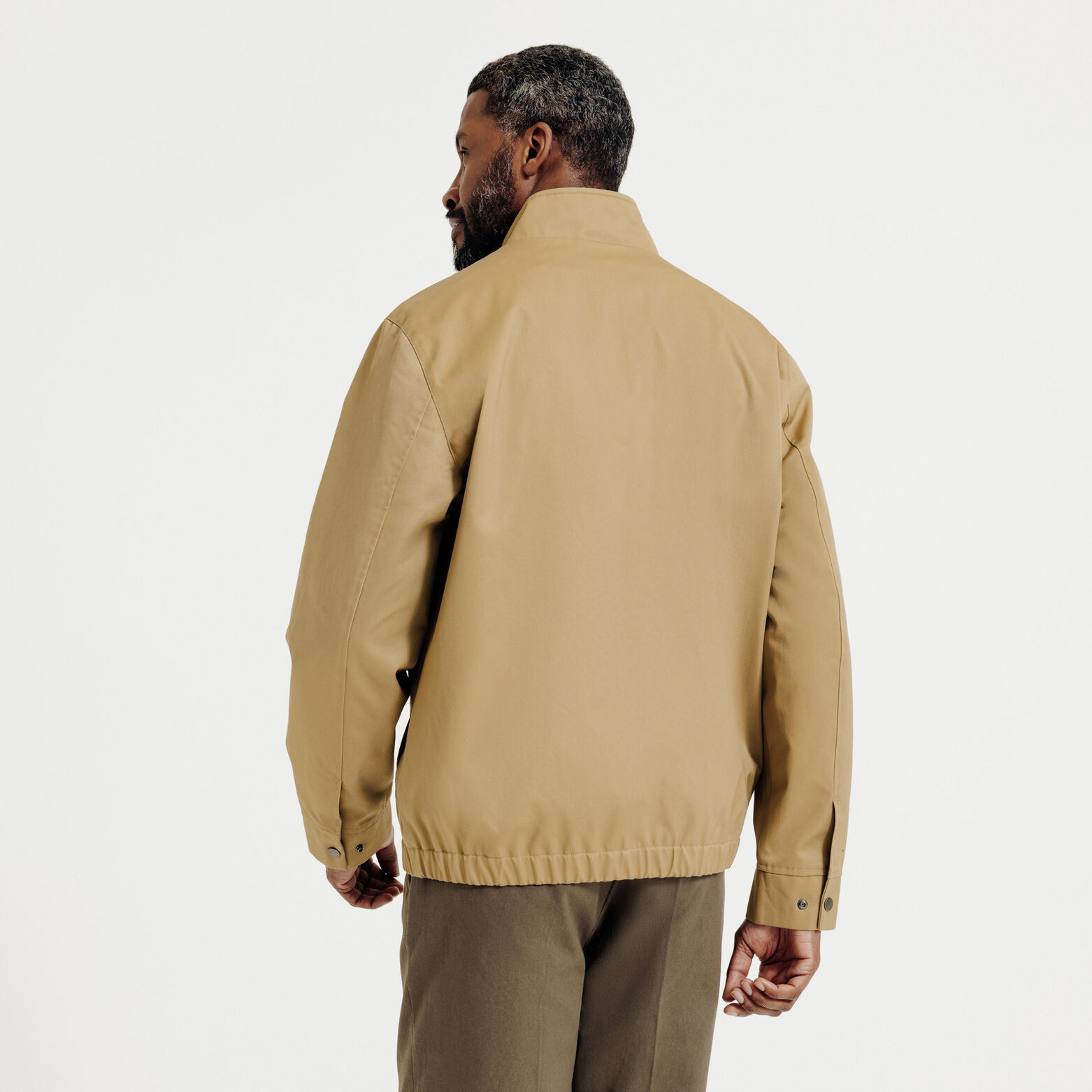 Jack, opstaande kraag met rits