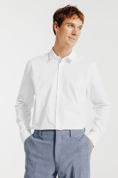 Chemise regular unie