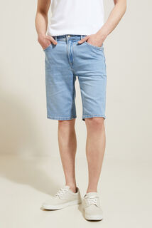 Bermuda en jean avec du coton recyclé