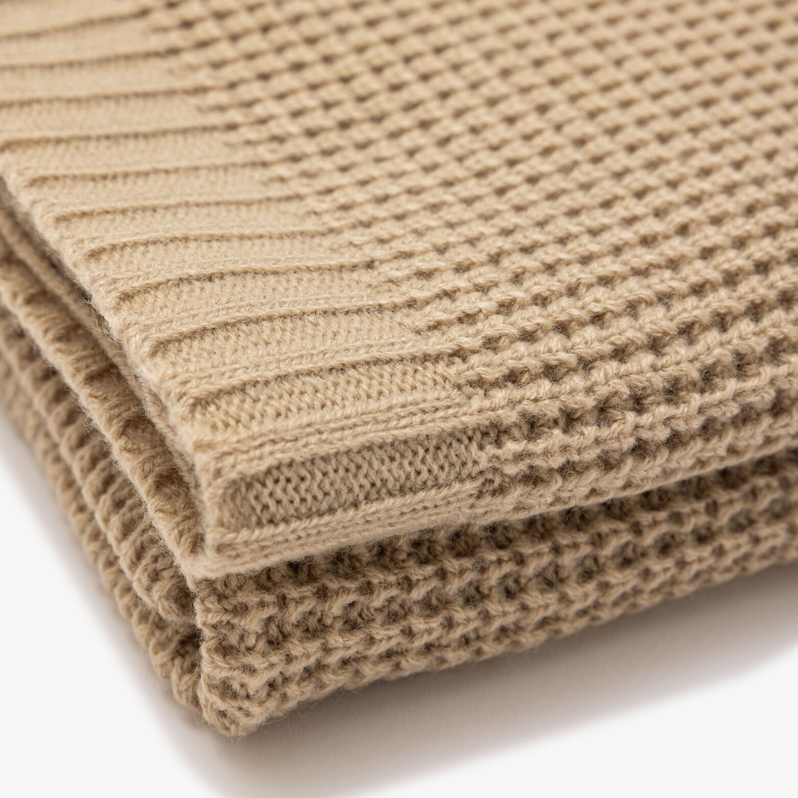 Echarpe unie en maille