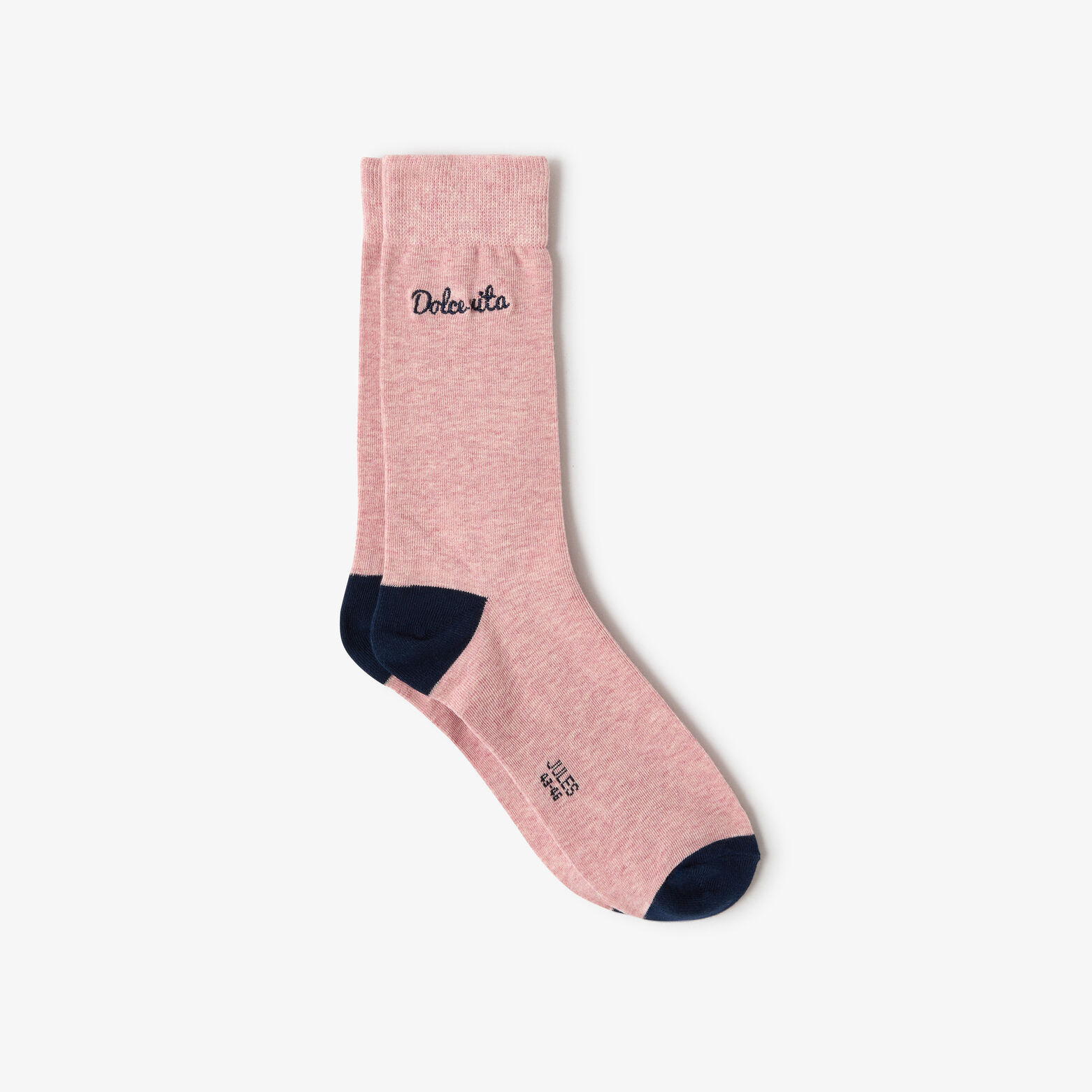 Hoge sokken met opschrift