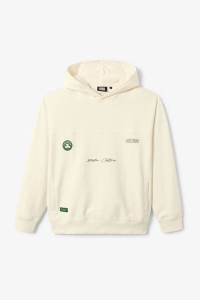 Sweat &agrave; capuche brod&eacute; Boston Celtics licence NBA