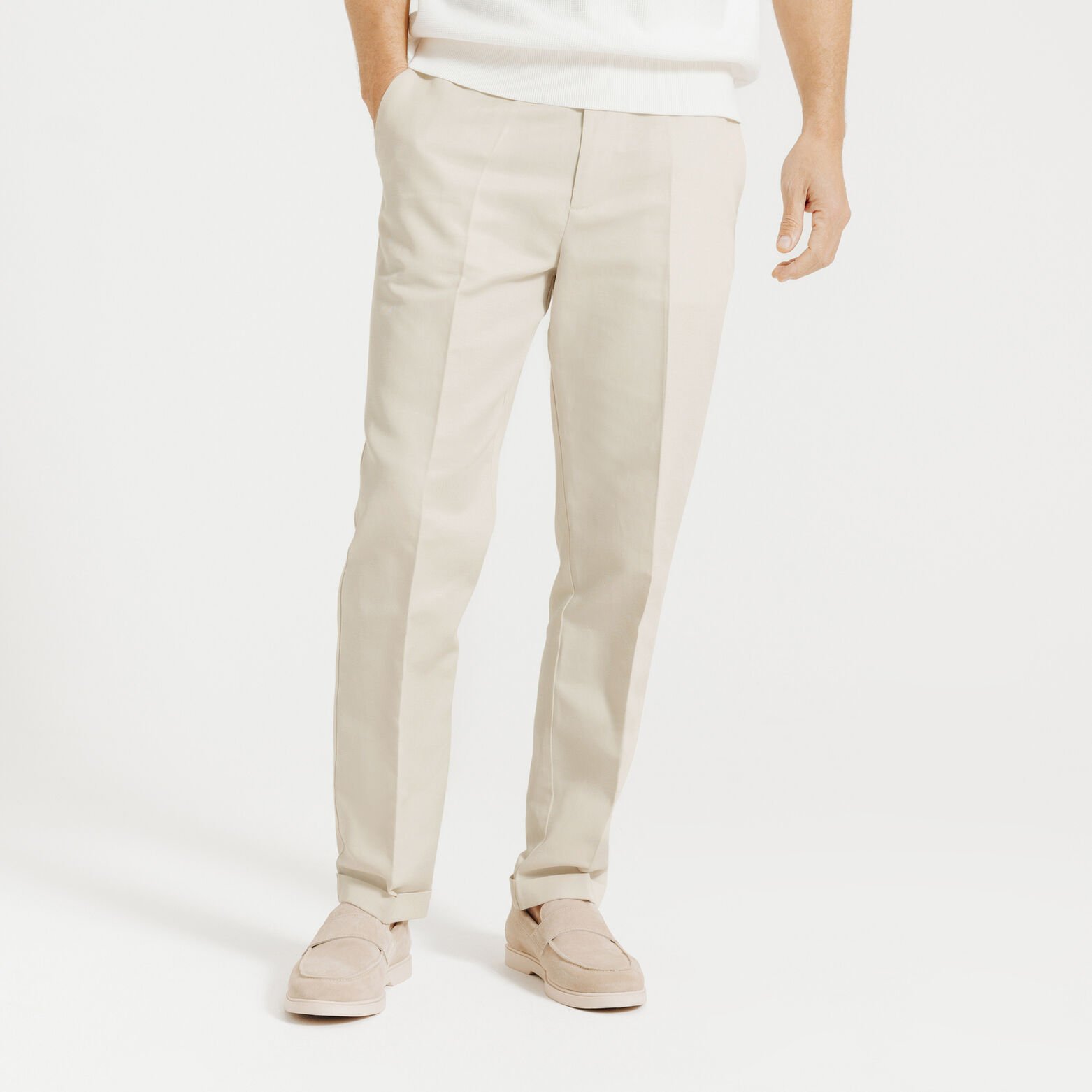 Pantalon chino tapered
