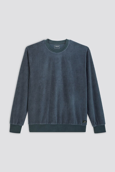 Fluwelen homewear sweater