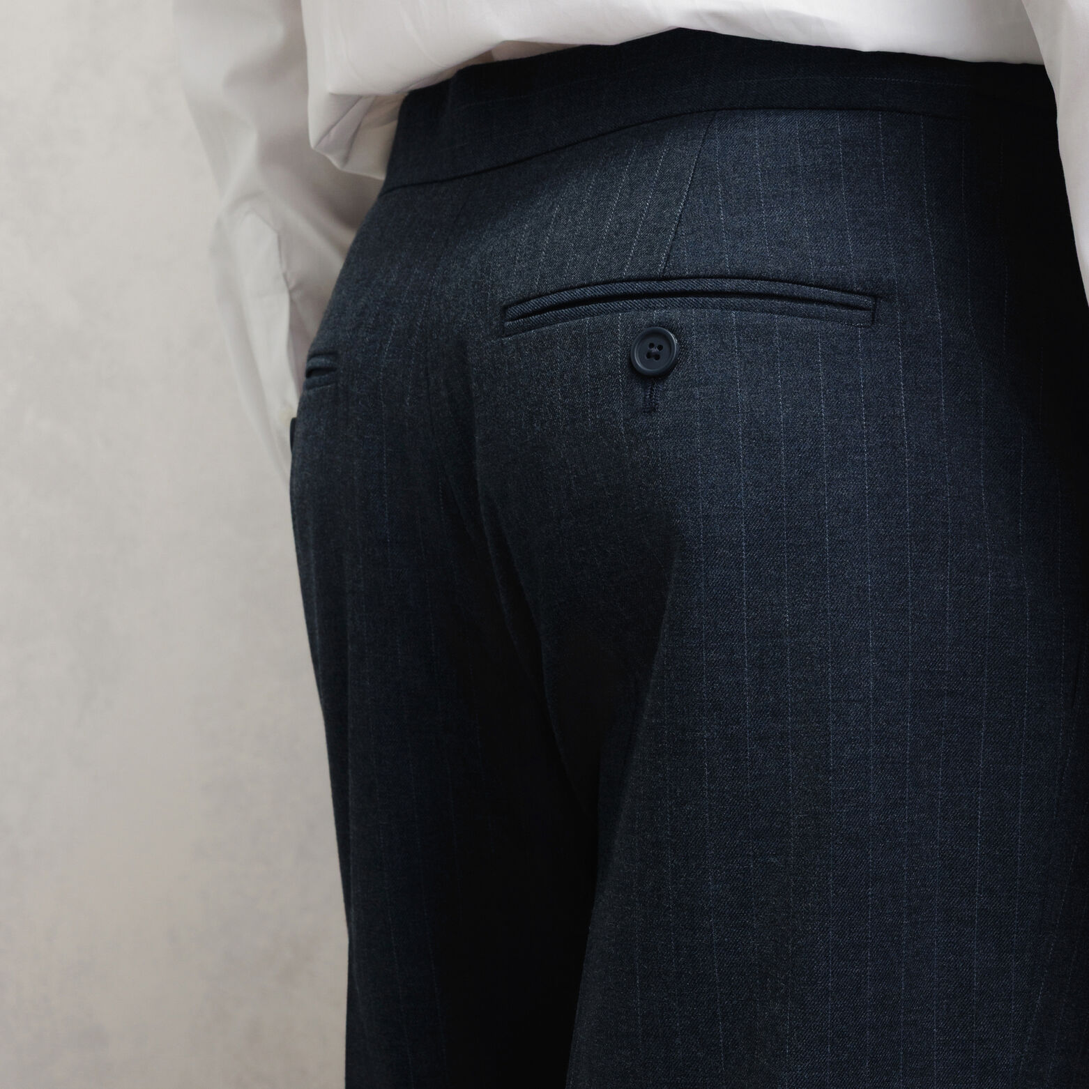 Pantalon de costume confort ray&eacute;