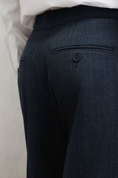 Pantalon de costume confort ray&eacute;