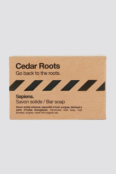 Vaste zeep Cedar Roots 