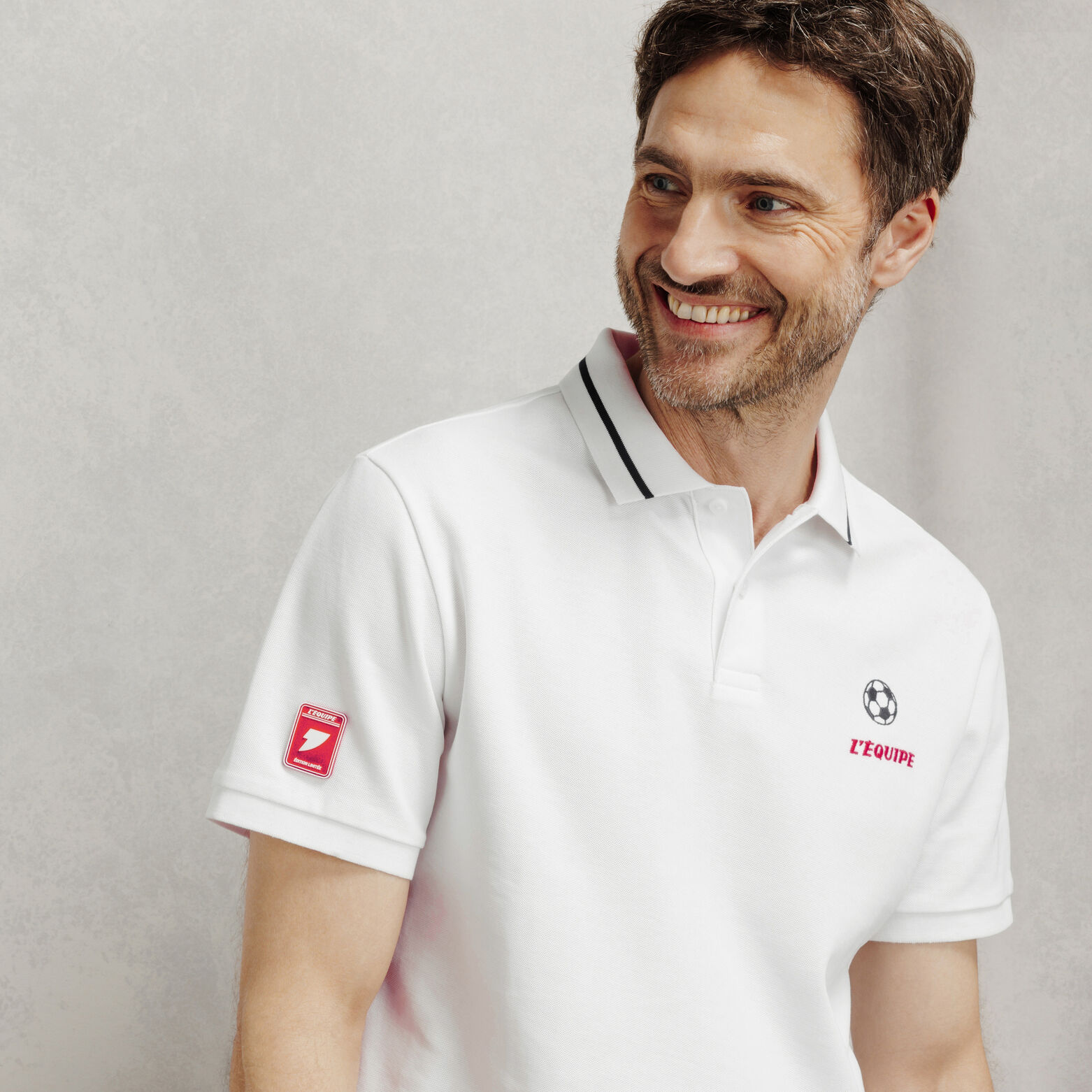Polo met L'&Eacute;quipe licentie