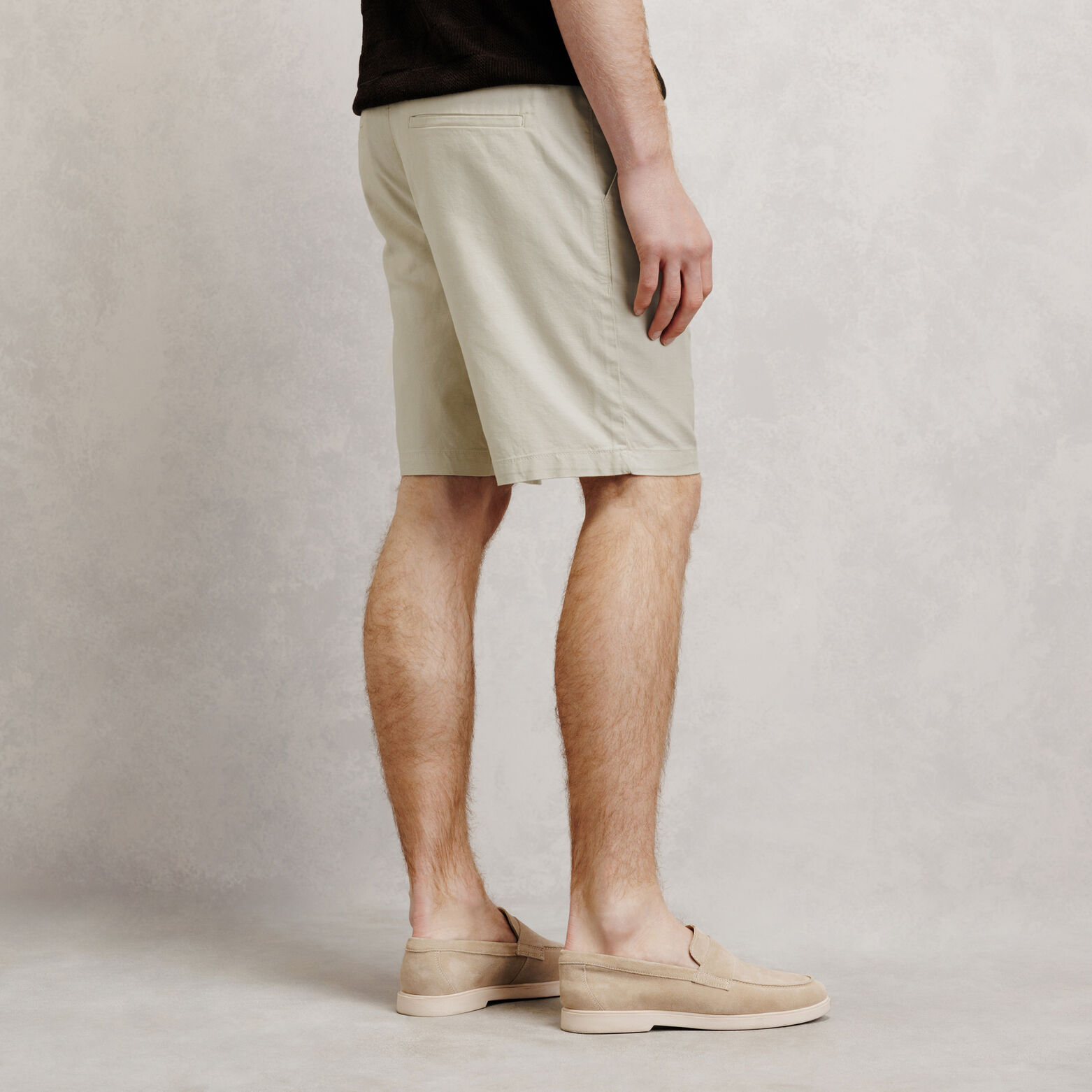 Bermuda en coton lin