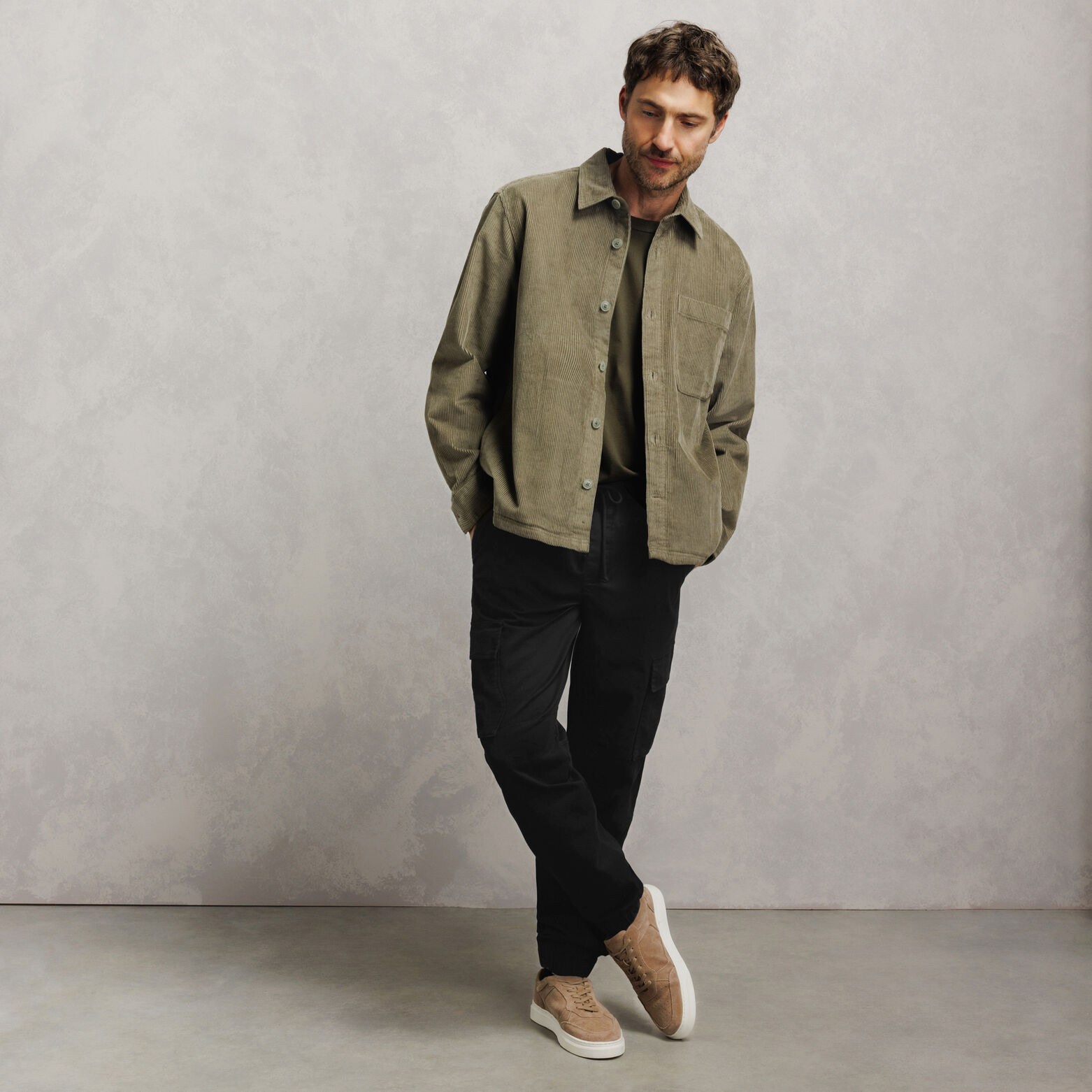 Pantalon cargo uni