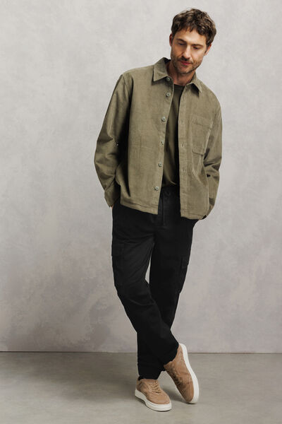 Pantalon cargo uni