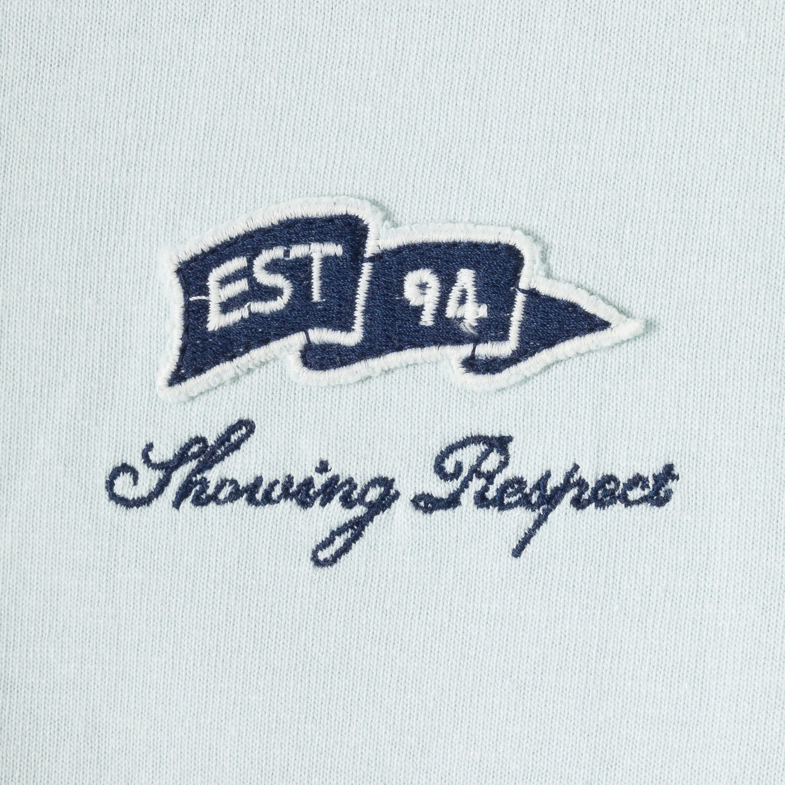 Tee shirt en coton brodé et imprimé devant