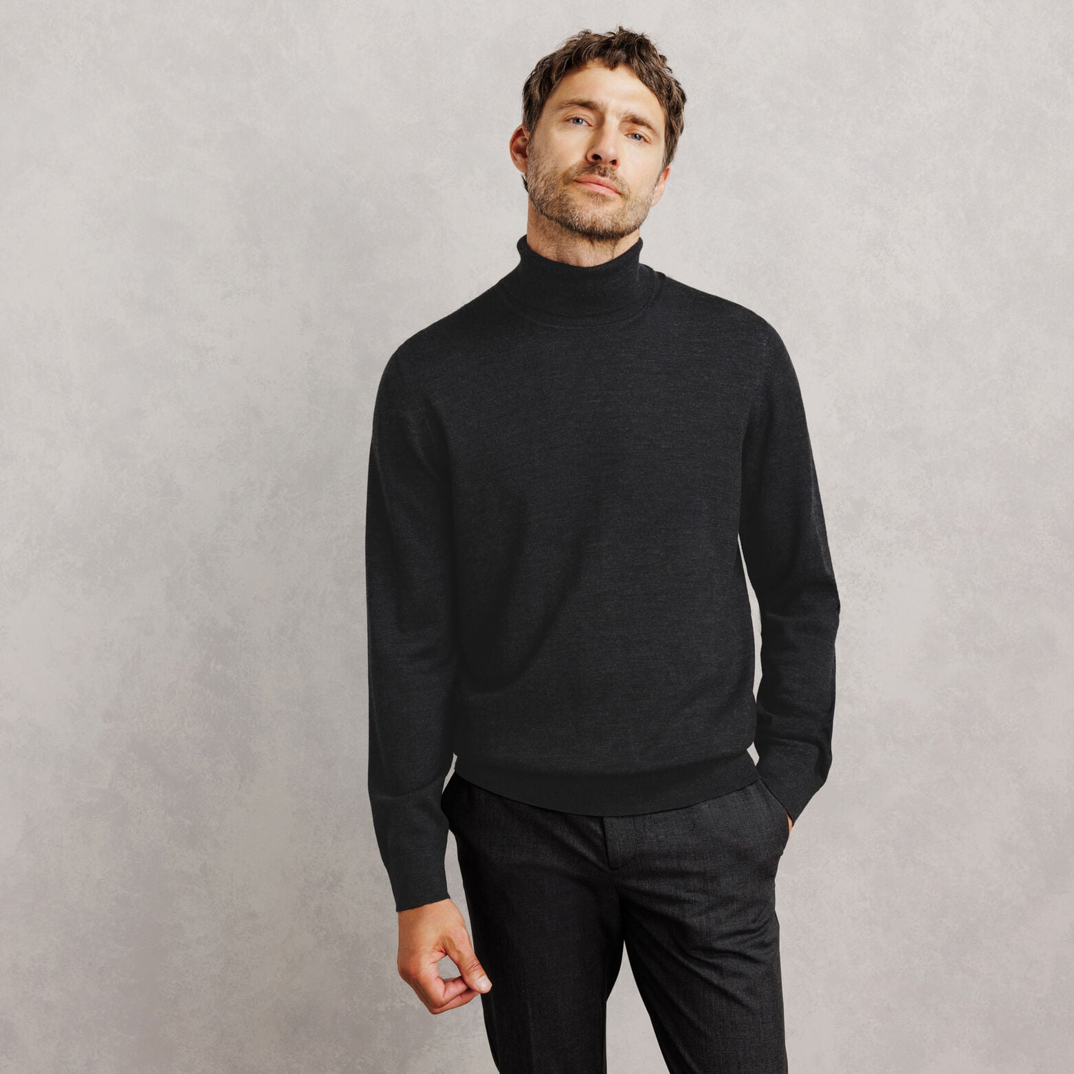 Pull col roul&eacute; 100% m&eacute;rinos