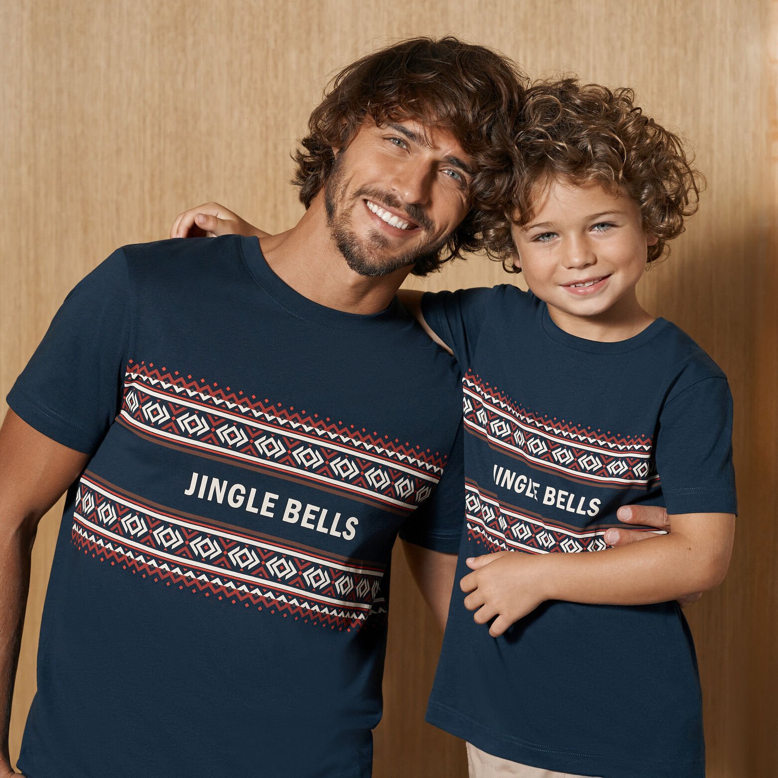 Kinder-T-shirt met kerstprint 