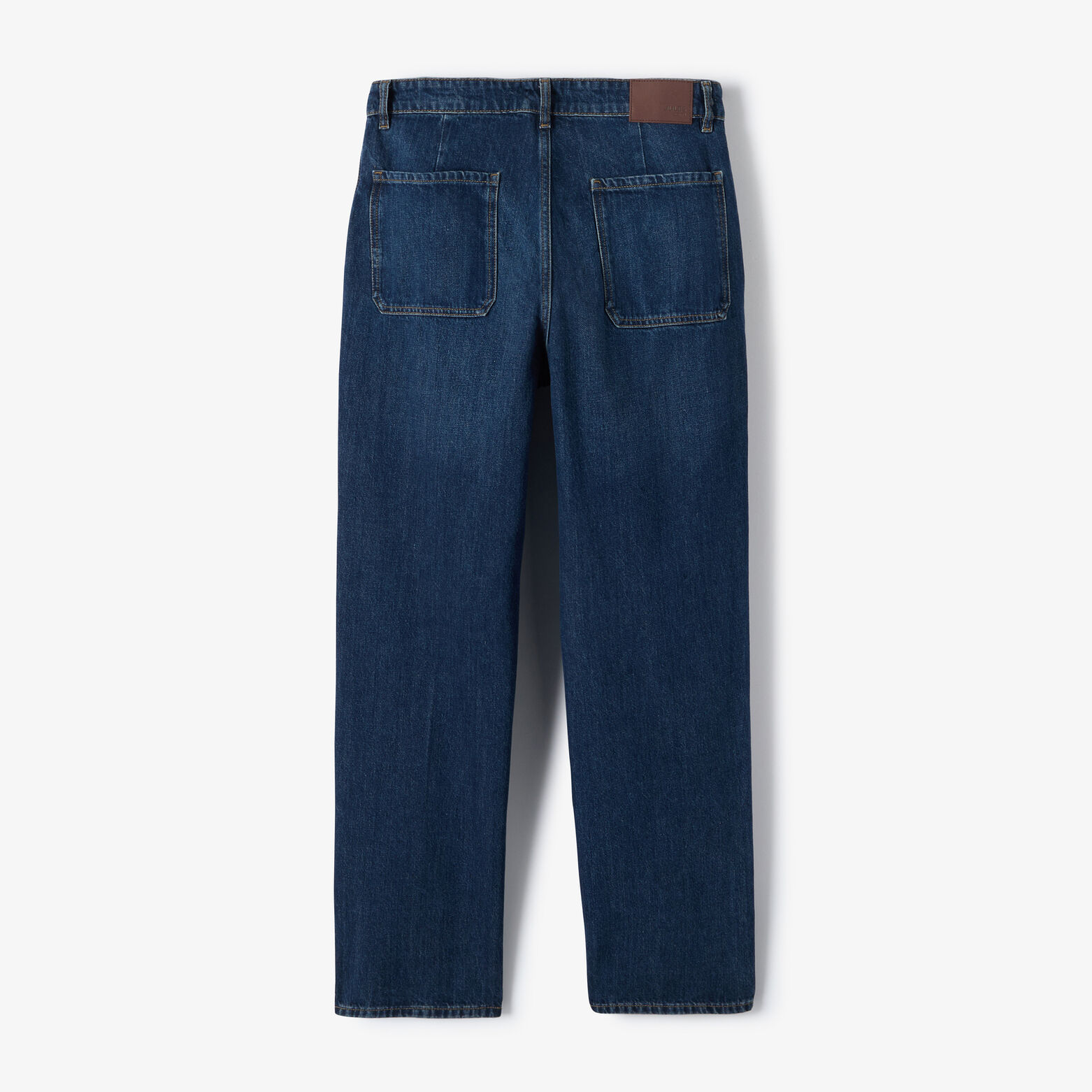 Jean baggy RE-JEAN d&eacute;lav&eacute; 100% coton