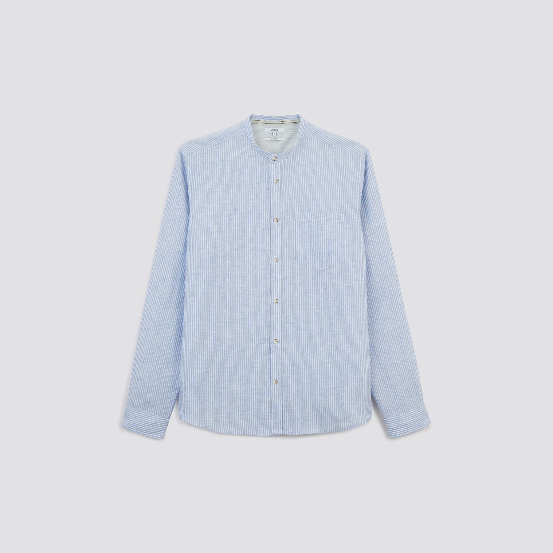 Chemise col mao jules shop