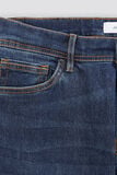 Jean regular en coton et polyester recyclés waterl