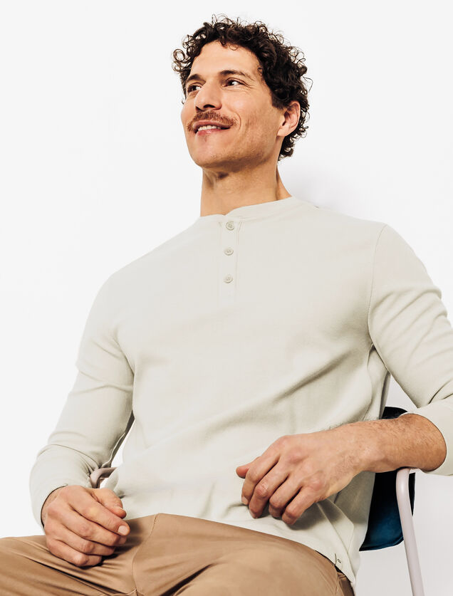 Tee shirt tunisien gaufré