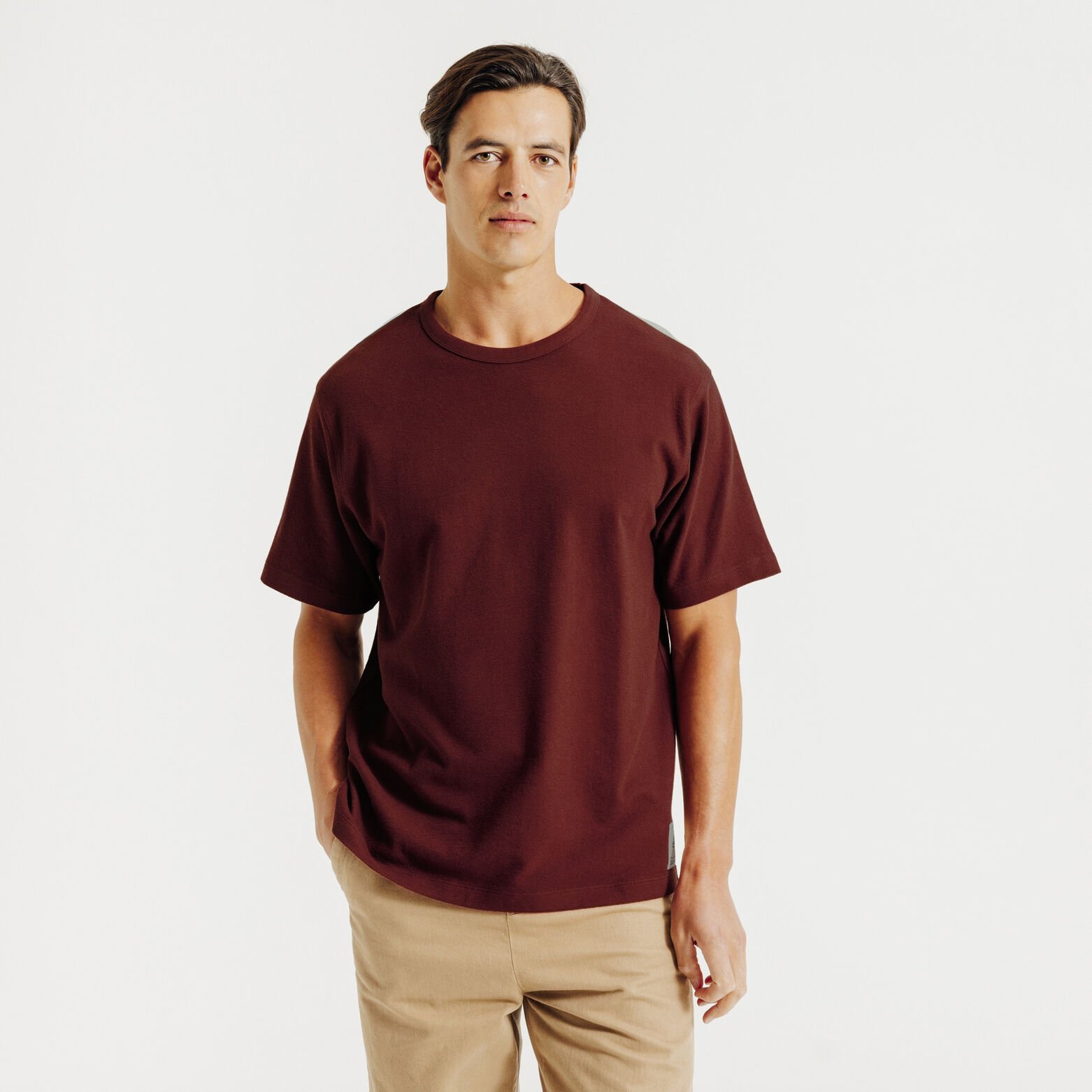 Tee shirt matière fantaisie