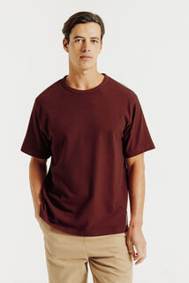 T-shirt in fantasiestof
