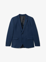 Veste de costume slim bi-stretch unie
