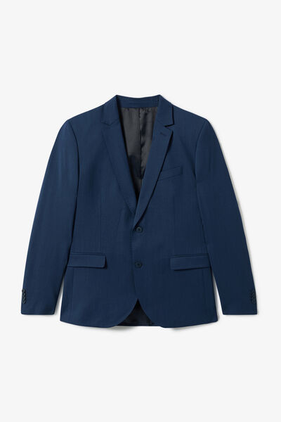 Veste de costume slim bi-stretch unie