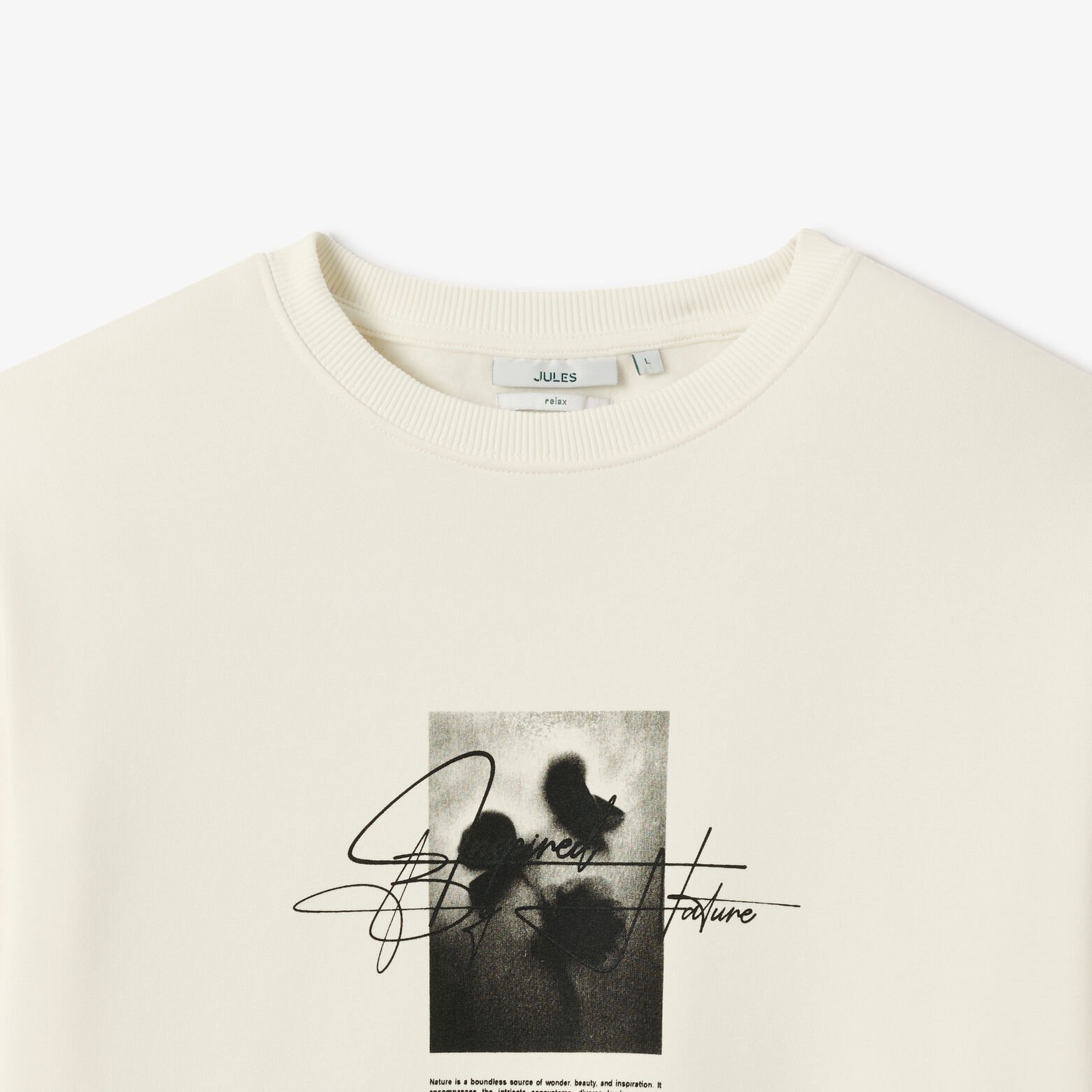 Sweat imprim&eacute; devant et dos