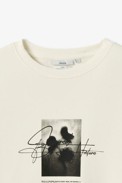 Sweat imprim&eacute; devant et dos