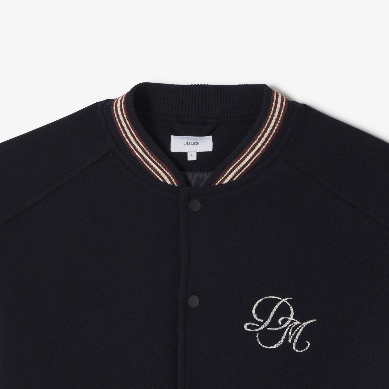 Blouson bomber brodé