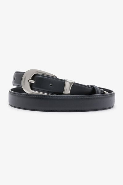 Ceinture fine en cuir