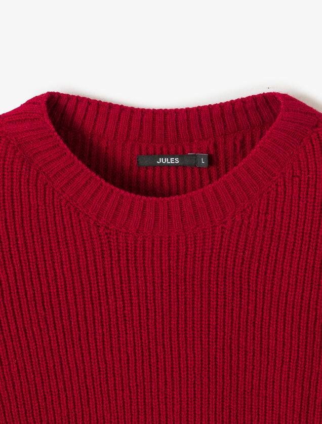 Trui van merino/kasjmiermix Made in France