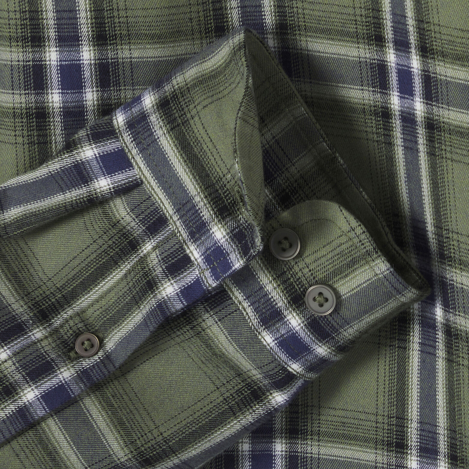 Chemise en coton flanelle à carreaux