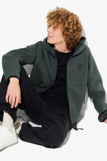 Sweat zippé à capuche